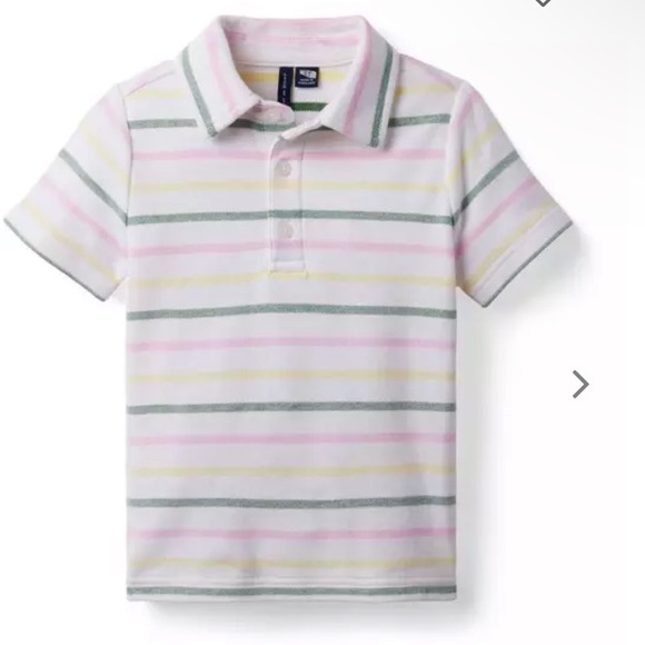 Janie and Jack Other - STRIPED PIQUE POLO by Janie and Jack 3T